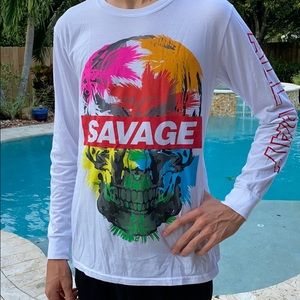 Savage long sleeve shirt-tried on & never worn